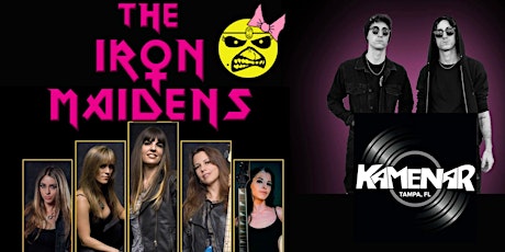 Imagem principal do evento The Iron Maidens - All Female Tribute to Iron Maiden w/ Kamenar