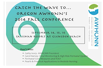 Oregon AWHONN vendor registration 2014 primary image