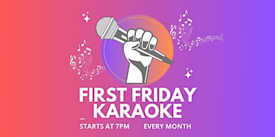 Imagem principal do evento First Friday Karaoke