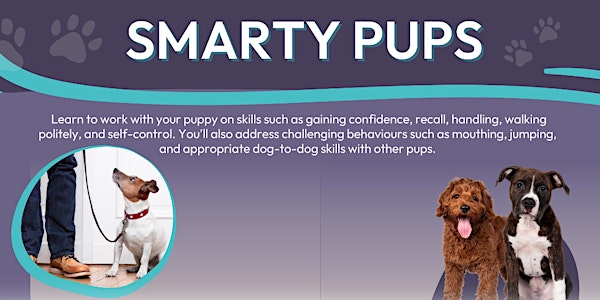 Smarty Pups - Wednesday, May 29th at 5:00pm