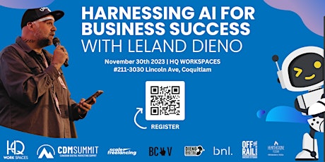 Harnessing AI for Business Success with Leland Dieno primary image