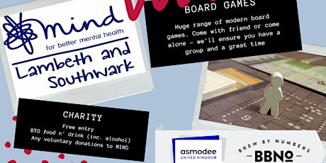 Roll for Mind - Charity Board Games with MIND. primary image