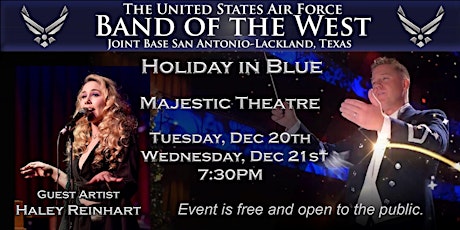 Imagen principal de USAF Band of the West - Holiday in Blue 2022