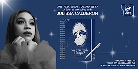 Imagem principal do evento Are You Ready to Manifest? A Journal  by  Julissa Calderon