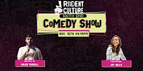 Primaire afbeelding van Comedy Show at Resident Culture South End
