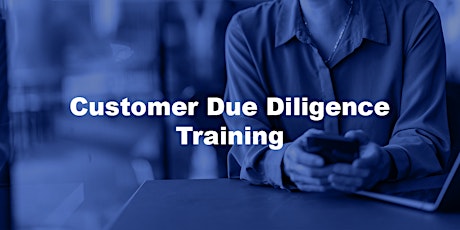 Customer Due Diligence Training Course - Zoom - 6 December primary image