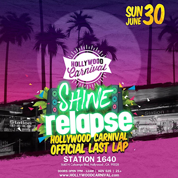 Hollywood Carnival "Shine Relapse" image
