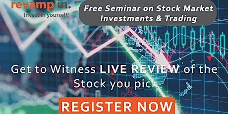 Free Seminar on Stock Market Investments & Trading| Live Review| primary image