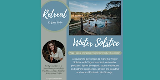 Hauptbild für Winter Solstice Day Retreat at the Peninsula Hot Springs