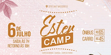 Imagem principal do evento Ester Camp - Projeto Ester 