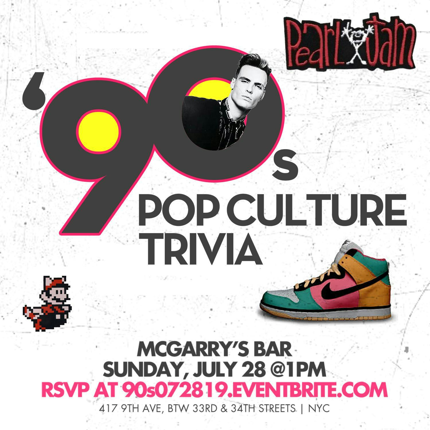 90s Pop Culture Brunch Trivia