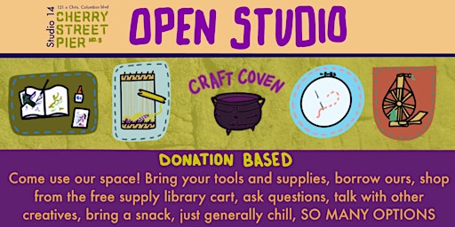 Imagem principal do evento Craft Coven Open Studio Time