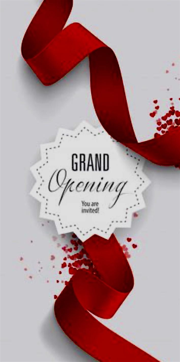 Holiday Grand Opening  for our  New Location