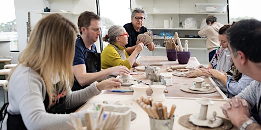 Imagem principal do evento Monday Morning Pottery for Adults - Term 2, 2024 with Tracey