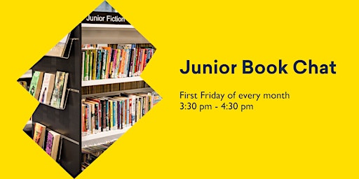 Junior Book Chat at Hobart Library primary image