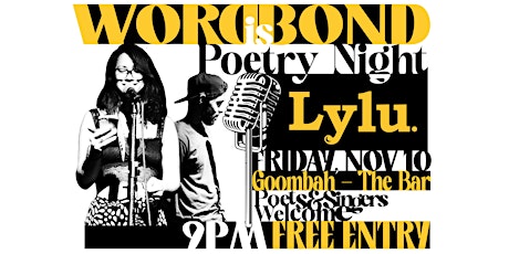 WORDisBOND | Poetry Night primary image