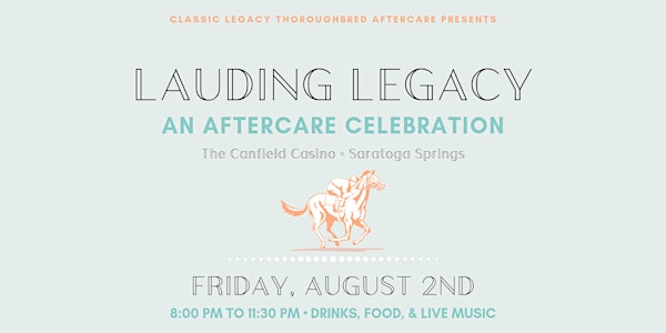 Lauding Legacy: An Aftercare Celebration