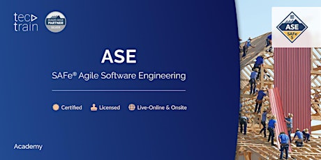 SAFe Agile Software Engineering (ASE) Training 28-30 May 2024 / Live-Online