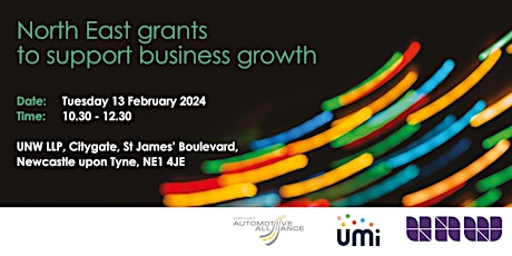 North East grants to support business growth primary image