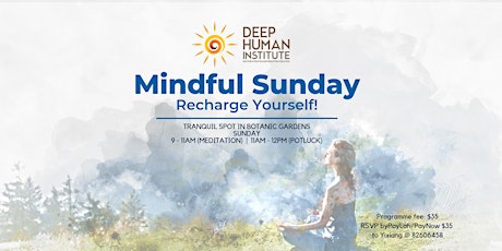 Mindful Sunday: Recharge Yourself! primary image