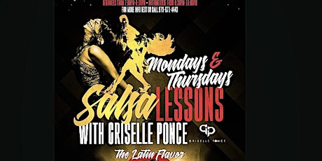 SALSA LESSONS WITH GRISELLE PONCE primary image