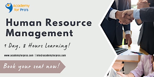 Human Resource Management 1 Day Training in Boston, MA primary image