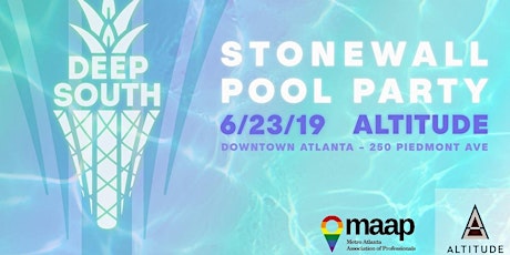 MAAP Stonewall Pool Party at Altitude primary image