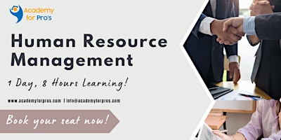 Human Resource Management 1 Day Training in Costa Mesa, CA primary image