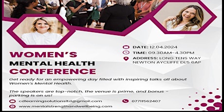 Womens Mental Health Conference
