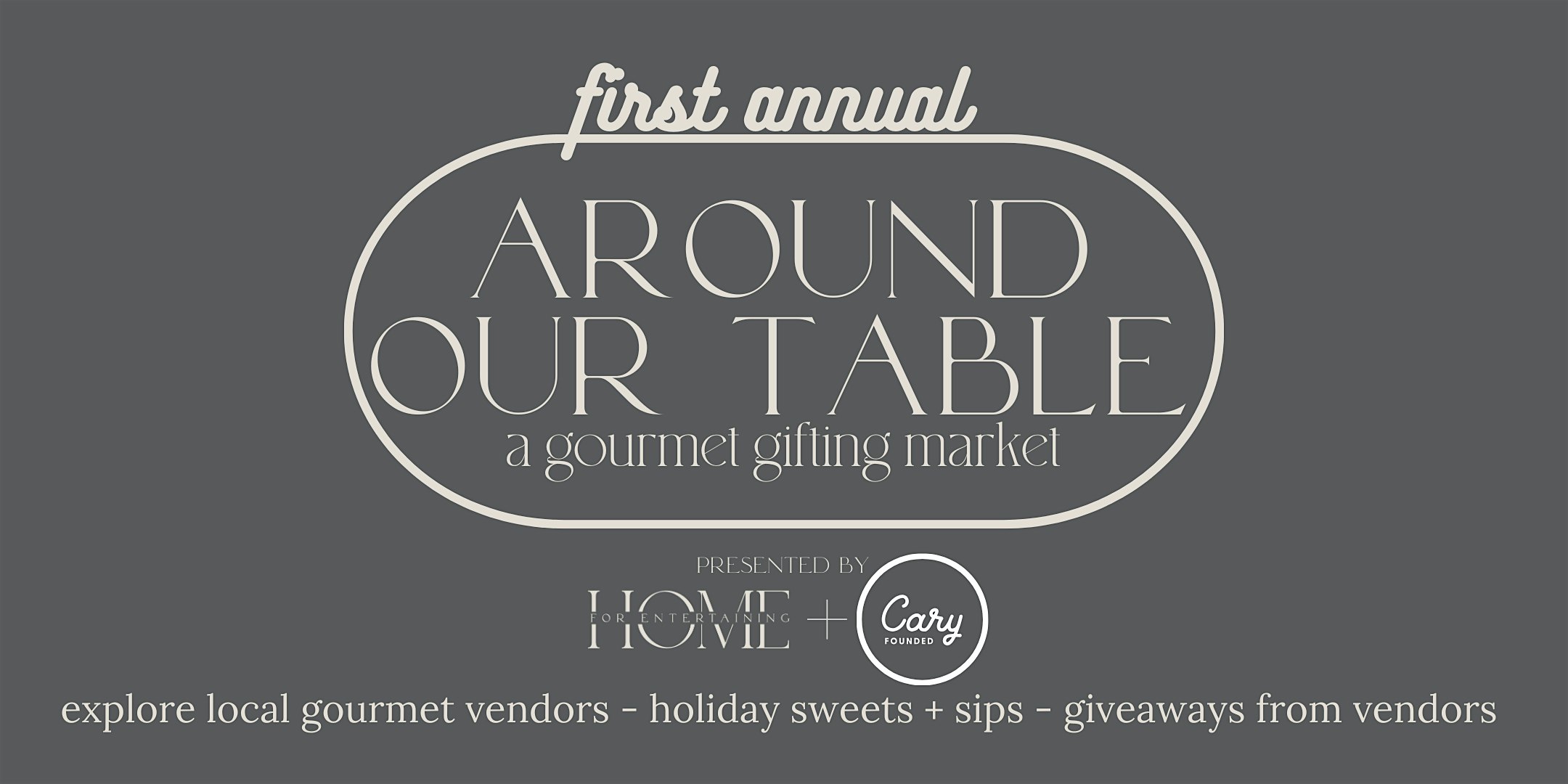 Around Our Table: A Gourmet Gifting Market