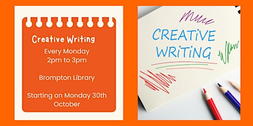 Creative Writing with AgeUK at Brompton Library primary image