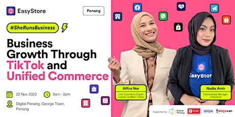 Penang: Business Growth Strategies Through TikTok and Unified Commerce primary image