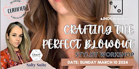 Imagen principal de CRAFTING THE PERFECT BLOWOUT with Jess Hocker