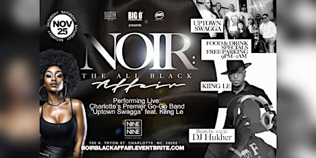 Hauptbild für Noir…The All Black Affair