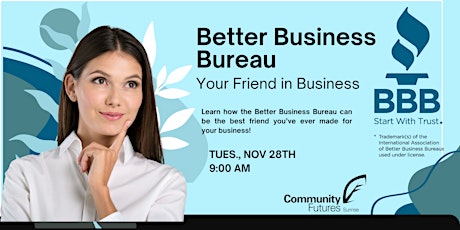 The Better Business Bureau - Your Friend in Business primary image
