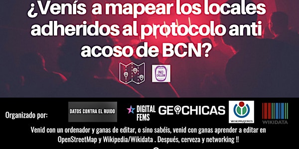 Wiki Mapeo locales anti acoso nocturno en Barcelona-Protocolo NO CALLEM