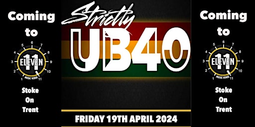 Immagine principale di Strictly UB40 live Eleven Stoke 