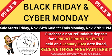 BLACK FRIDAY to CYBER MONDAY SPECIAL Jan 2024  DEAL primary image