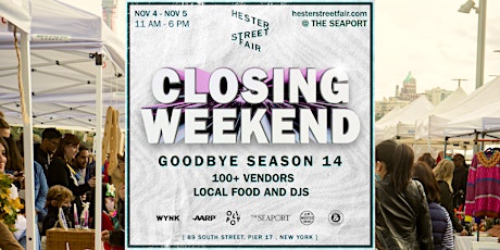 Imagem principal do evento Hester Street Fair - Closing Weekend