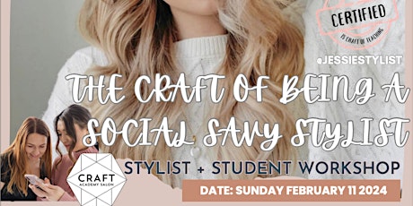 THE CRAFT OF BEING A SOCIAL SAVY STYLIST with Jessie Josephson primary image