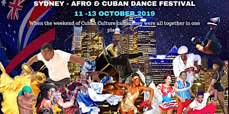 Sydney Afro and Cuban Dance Festival primary image