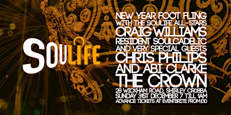 THE SOULIFE NEW YEAR FOOT FLING! primary image