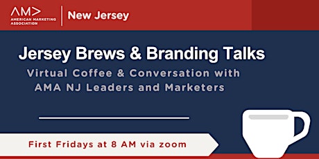 Imagen principal de Jersey Brews & Branding Talks -  Coffee  (March 2024)