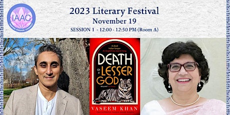 Literary Festival Book Talk - Vaseem Khan with Nev March primary image