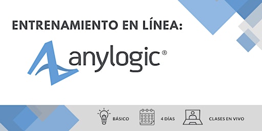 Image principale de Entrenamiento en línea: AnyLogic - 06 a 09 de Mayo de 2024