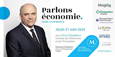 Ministre de l'économie et de l'innovation - Pierre Fitzgibbon primary image