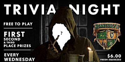 Free+Trivia%21+++Wednesdays+at+Hennessey%27s+Tave