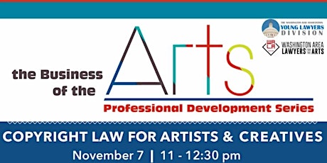 CAH/WALA presents: Copyright Law for Artists and Creatives w/ WBA primary image