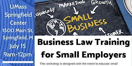 Springfield - Business Law Training for Small Employers primary image