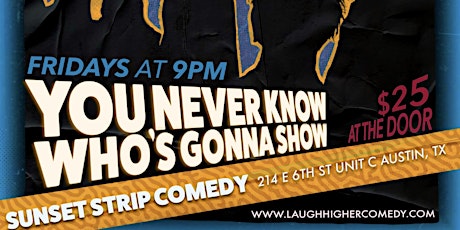 Imagem principal de The Drop In: Stand-Up Comedy Show!